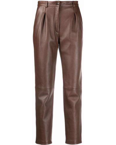Pantalones rectos Etro marrón