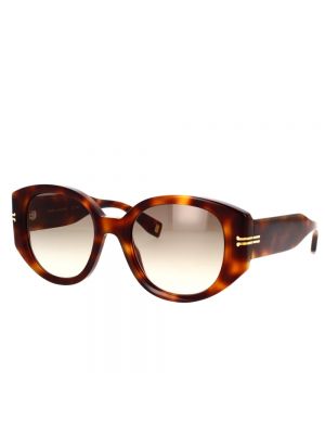 Sonnenbrille mit leopardenmuster Marc Jacobs braun