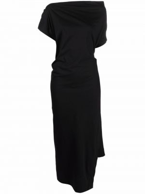 Vestido drapeado Vivienne Westwood negro