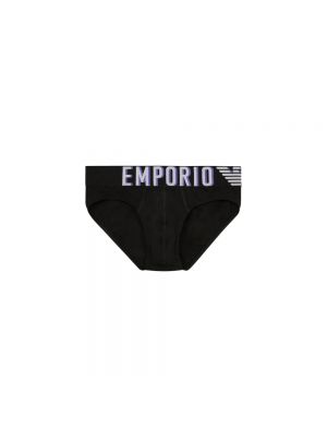 Jersey unterhose Emporio Armani schwarz