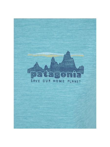 Camiseta Patagonia azul