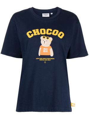 T-shirt Chocoolate blå