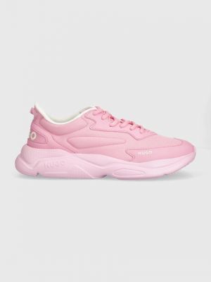 Różowe sneakersy Hugo