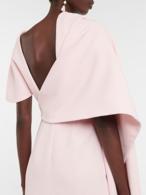Μάξι φόρεμα Emilia Wickstead ροζ