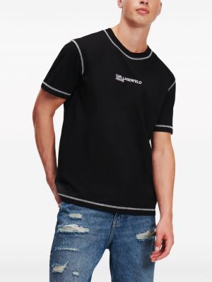 Jersey t-shirt mit stickerei Karl Lagerfeld Jeans