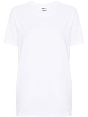 Bavlnené tričko s výšivkou P.a.r.o.s.h. biela