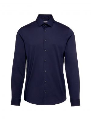 Košeľa Calvin Klein modrá