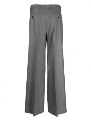 Pantalon en laine Incotex gris