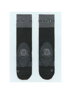 Calcetines de tejido jacquard Moncler negro