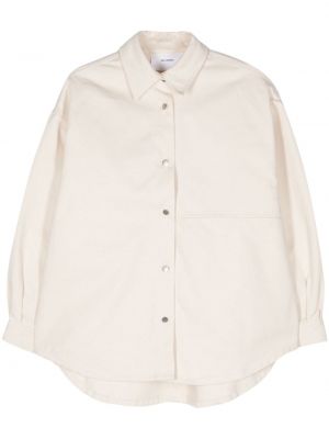 Oversize риза Axel Arigato бяло