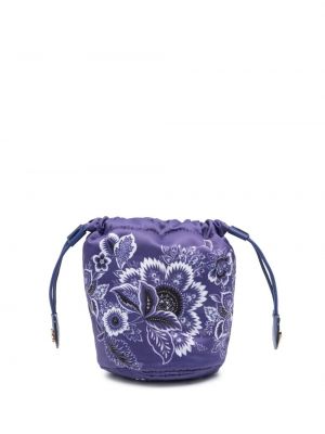 Чанта тип „портмоне“ на цветя с принт Etro