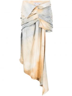 Asymetrická sukně Off-white - bílá