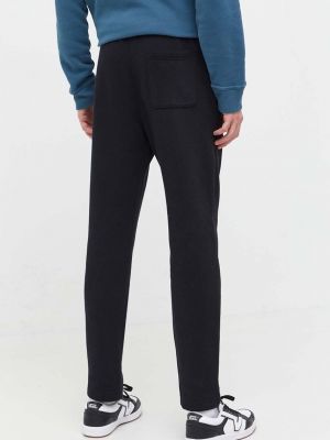 Sportovní kalhoty s aplikacemi Abercrombie & Fitch černé