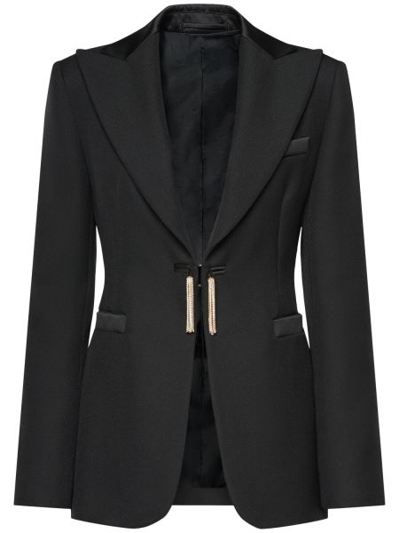 Blazer i ull Max Mara svart