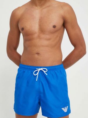Szorty Emporio Armani Underwear niebieskie