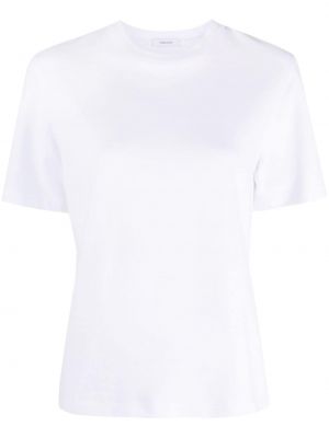 T-shirt aus baumwoll Ferragamo weiß