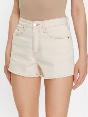 Shorts en jean Glamorous beige