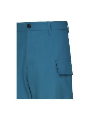 Pantalones rectos Marni azul