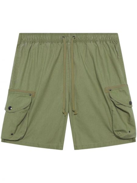 Pamučne kratke hlače kargo John Elliott zelena