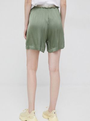 Pantaloni cu talie înaltă Deha verde
