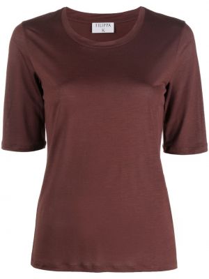 T-shirt Filippa K brun