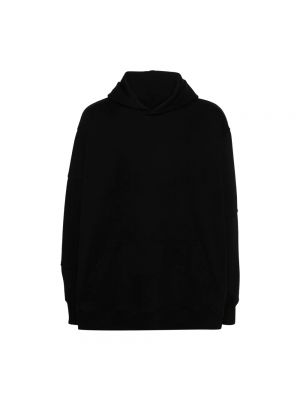 Bluza z kapturem oversize Mm6 Maison Margiela czarna