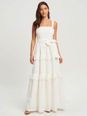 Maksi suknelė Tussah balta