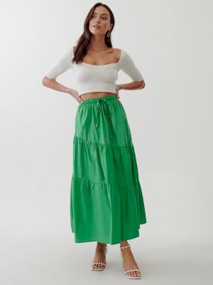 Suknja Tussah zelena