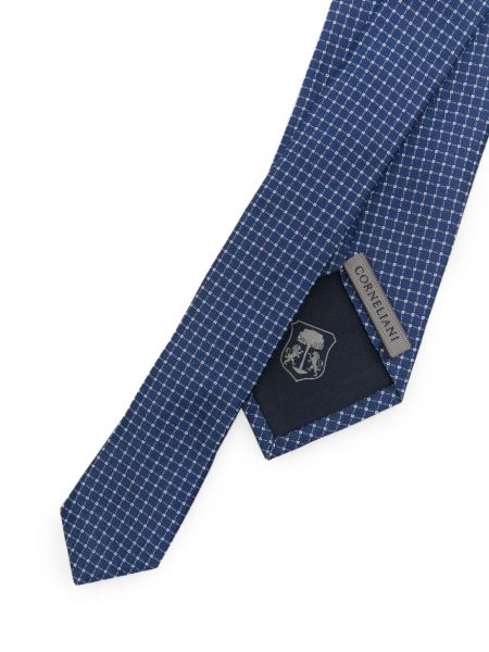 Jedwabny krawat żakardowy Corneliani