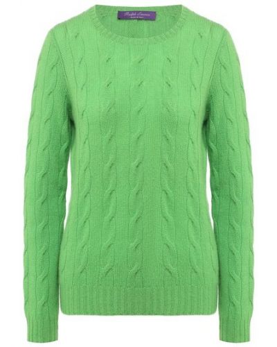 Кашемировый пуловер Ralph Lauren - Зеленый