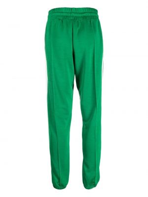 Spodnie sportowe z nadrukiem John Richmond zielone