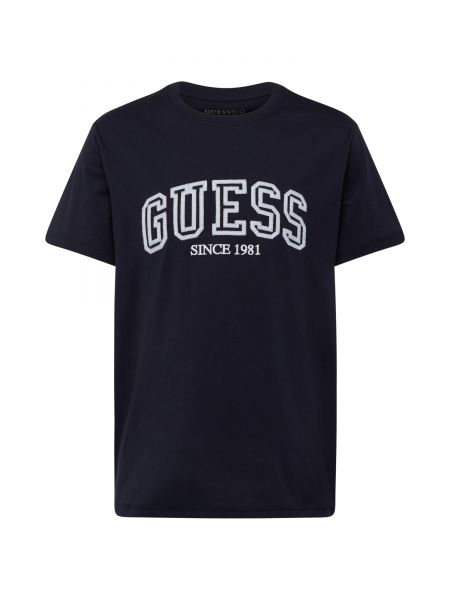 Priliehavé tričko Guess modrá