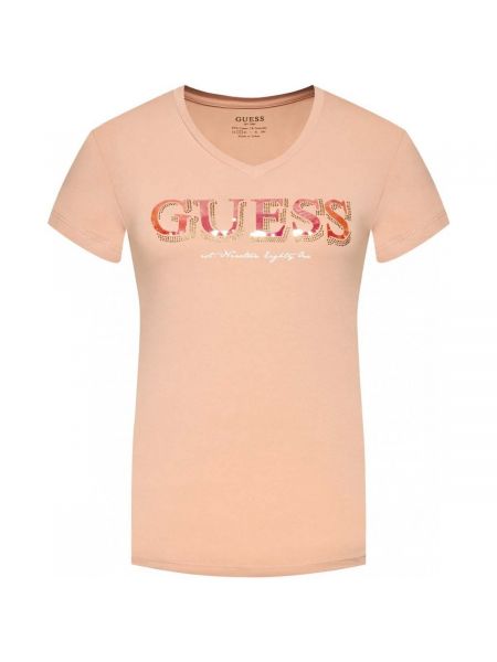 Polo majica Guess ružičasta