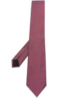 Jedwabny krawat żakardowy Lanvin