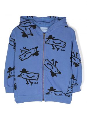 Hoodie con stampa Bobo Choses blu