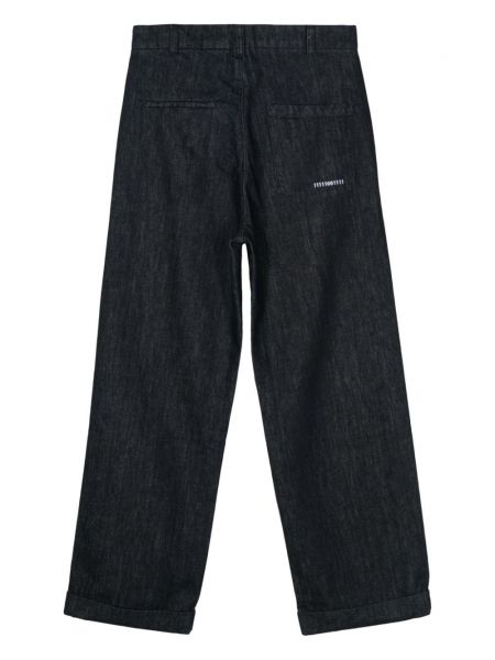 Straight jeans aus baumwoll Société Anonyme blau