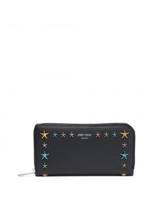 Hviezdna peňaženka Jimmy Choo čierna