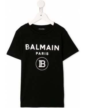 T-skjorte for jenter Balmain Kids svart