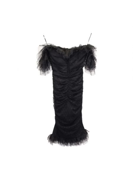 Nylonowa sukienka Dolce & Gabbana Pre-owned czarna