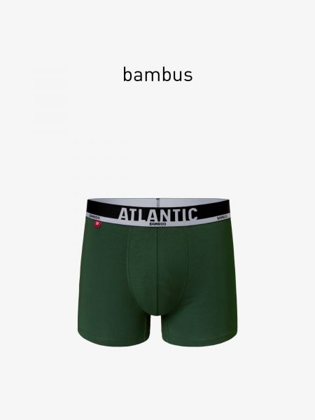 Bambusové boxerky Atlantic zelená