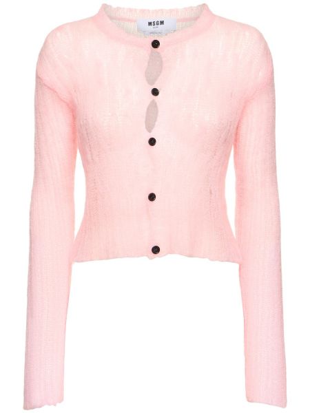 Business cardigan Msgm rosa