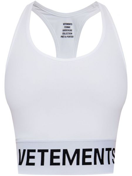 Tanktop Vetements hvid