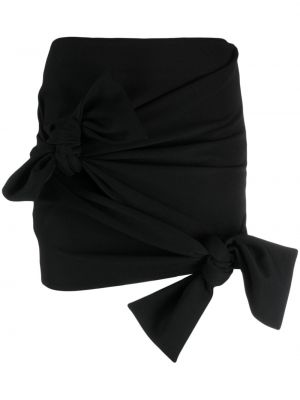Krepové mini sukně Msgm černé