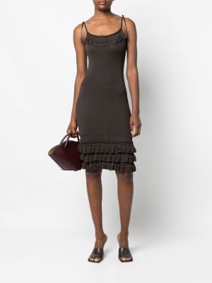 Kitsad kleit Christian Dior pruun