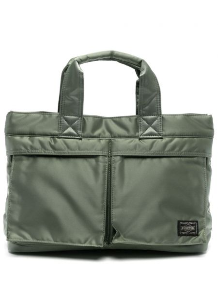 Τσάντα shopper Porter-yoshida & Co. πράσινο