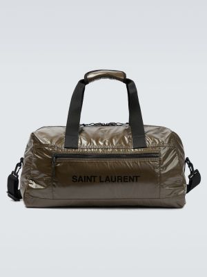 Cestovná taška Saint Laurent hnedá