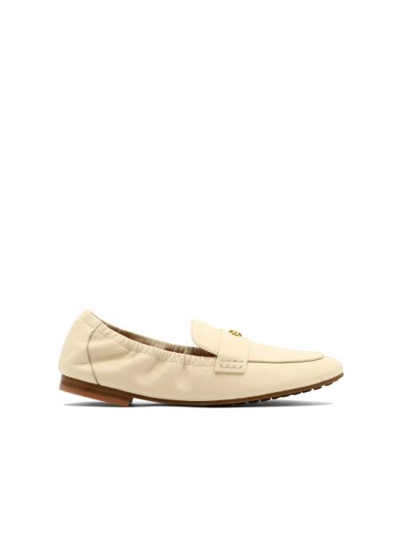 Loafers Tory Burch beżowe