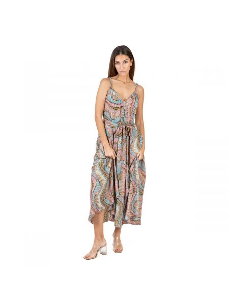 Midi haljina Isla Bonita By Sigris smeđa