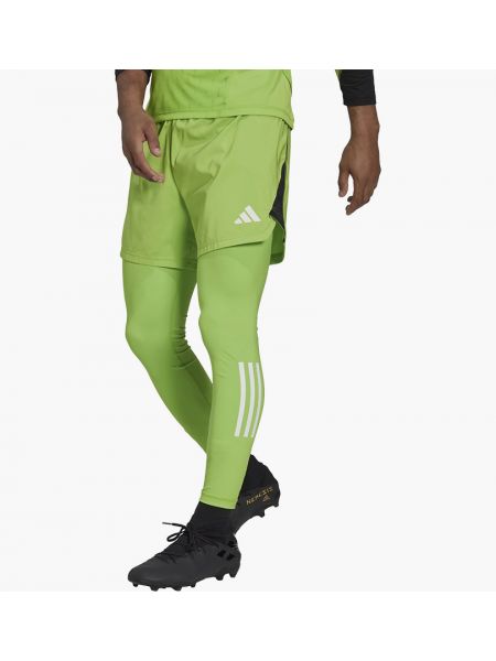 Леггинсы Adidas зеленые