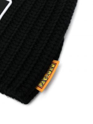 Bonnet en tricot Dsquared2 noir